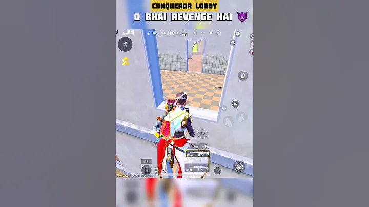 O BHAI REVENGE HAI 😳 CONQUEROR LOBBY #bgmi #shorts