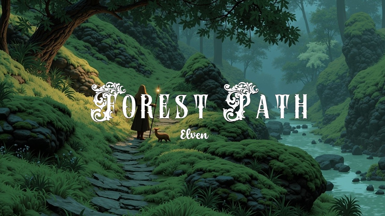 Mystical Forest Path Celtic Music | Relaxing Medieval Fantasy Ambiance