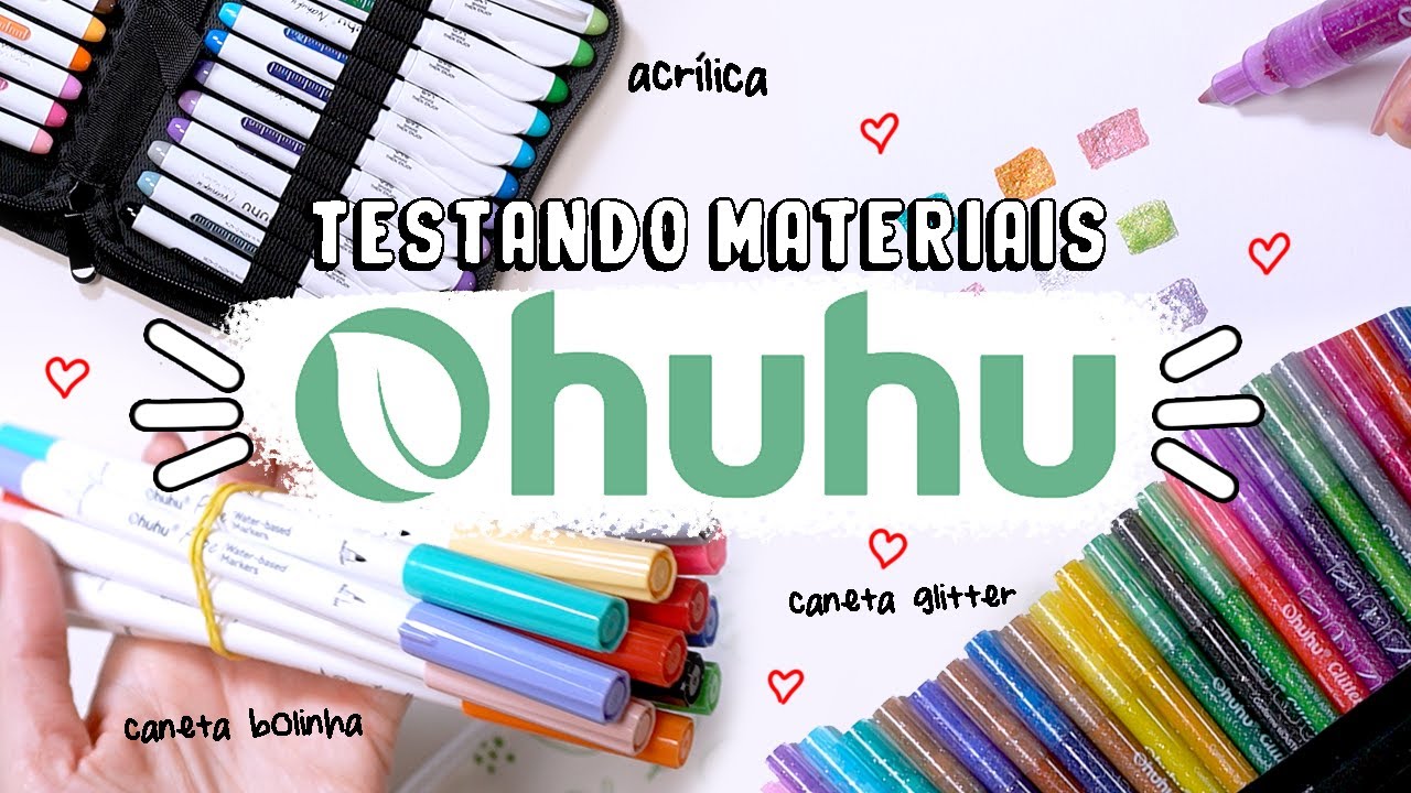 TESTANDO MATERIAIS NOVOS QUE GANHEI! - SERÁ QUE SÃO BONS?