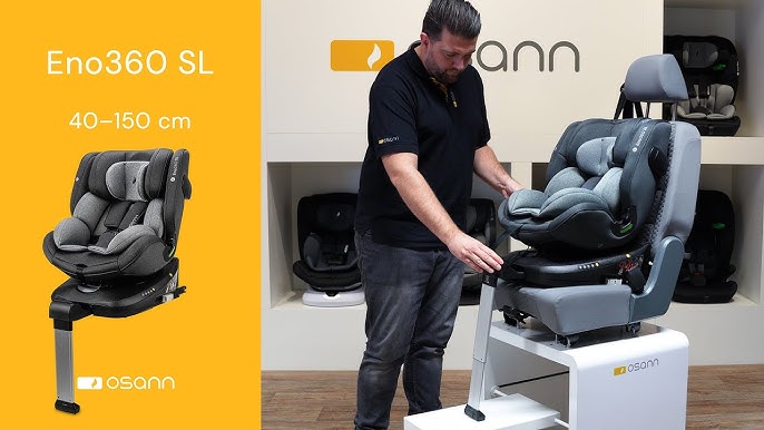 Nania Siège auto isofix ENO pivotant 360° groupe 0+/1/2/3 (0-36kg