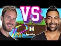 STUMBLE GUYS PEWDIEPIE VS DHAR MANN EQUILIBRIUM DISASTER