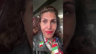 Tanaz Mehraban تناز با قطار از امریکا سیاتل برگشت به ونکوور