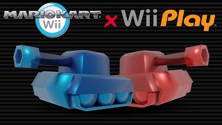 Wii Play Tanks in Mario Kart Wii