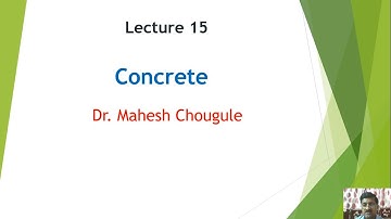 BCM Lecture 15 Concrete