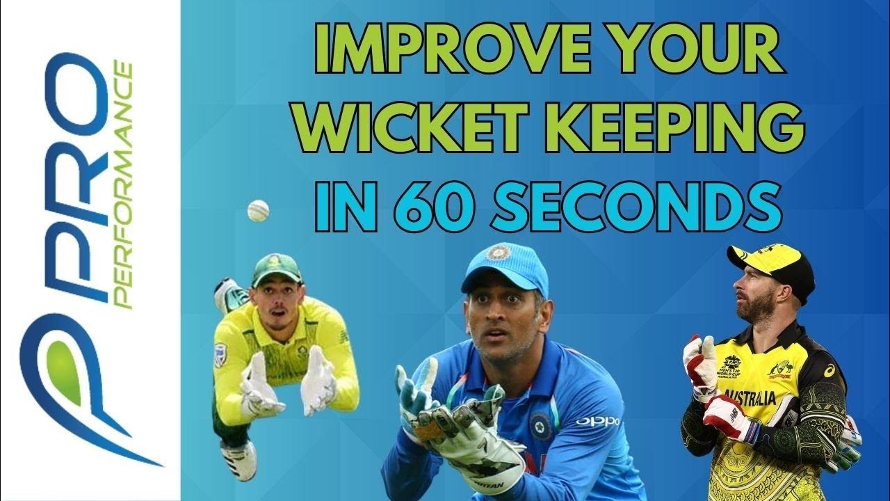 KEEPING UP TO THE STUMPS WICKET KEEPING BASICS YouTube