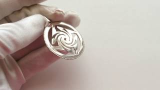 Видео Гаруда Славянский оберег Помогает постигать знания, принимать решения Ручная работа Серебро 925 (автор: Славянский Оберег)