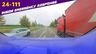 𝗜𝗡𝗦𝗜𝗗𝗘 𝗩𝗜𝗘𝗪 Ambulance Zuid-Limburg 24-111 Spoedmelding In Holtum