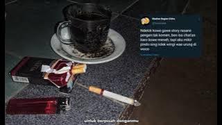 story WhatsApp kopi dan rokok keren || 30 detik.