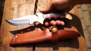 Legendary Rigid USA Hunting Knife Bowie Caribou vintage 70's altes Jagdmesser Bowie Skinner Knives