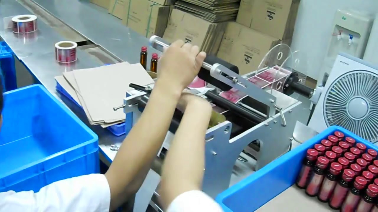 Round Bottle Labeling Machine Philippines (semi-auto)