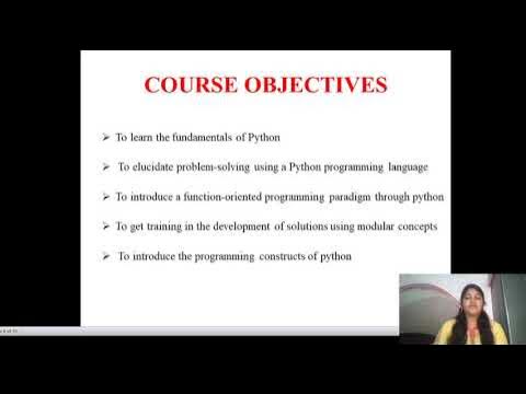 INTRODUCTION TO PYTHON_SYLLABUS - YouTube