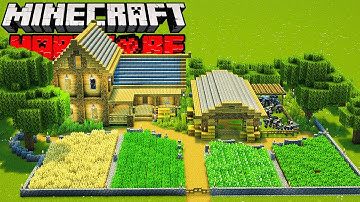 Surviving 100 Days In SUPERFLAT Minecraft