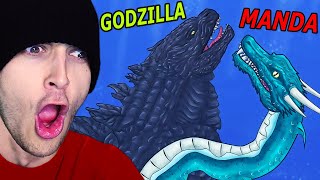 Reacting to GODZILLA vs MANDA!