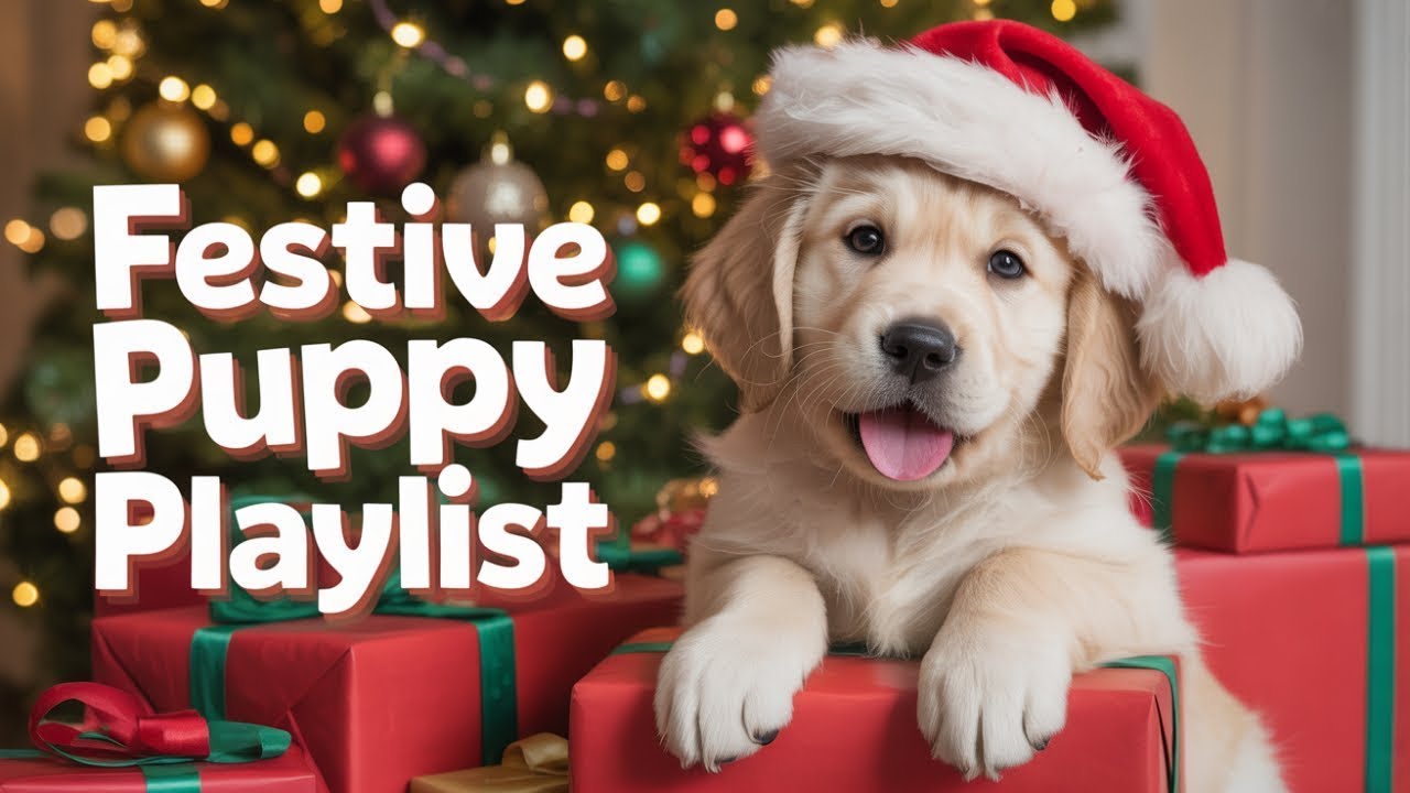 Christmas puppy & kitten Holiday Music songs list