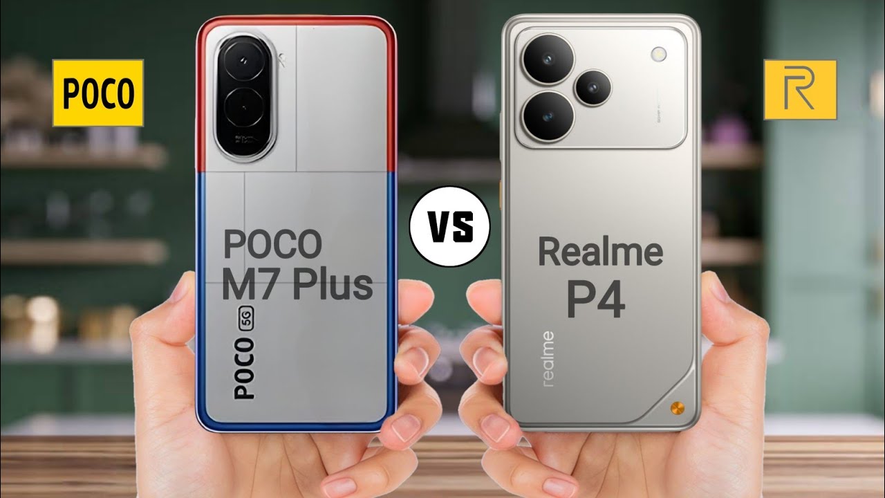 Poco P4 Poco M7 Plus vs Realme P4 - YouTube