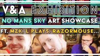 No Man's Sky Exhibition Ft. MZK, L Plays, RazorMouse + More | V&A Videogames