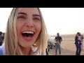 we crash landed a hot air balloon then flew over the palm in a Helicopter | Dubai vlog