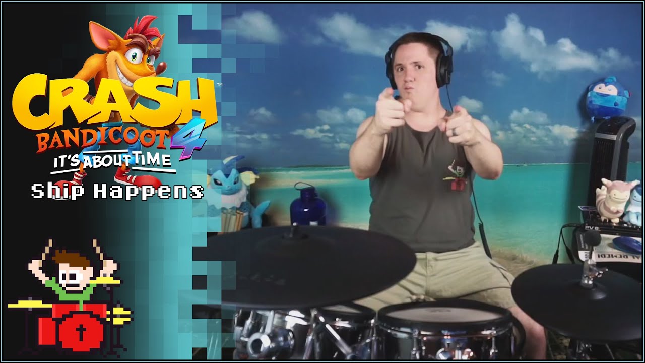 Crash Bandicoot 4 - Ship Happens On Drums!