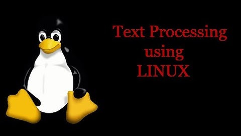 Text processing utilities in linux-Cat,Head,Tail,Sort commands