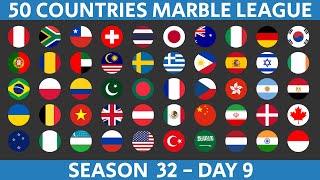 50 Countries Marble Race League Season 32 Day 9/10 Marble Race in Algodoo screenshot 4