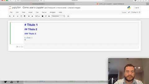 Tutorial Python na Pratica - Como usar o Jupyter Notebook