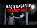 GRANNY 3 FİNAL BÖLÜM KAÇIŞ BAŞARILI!