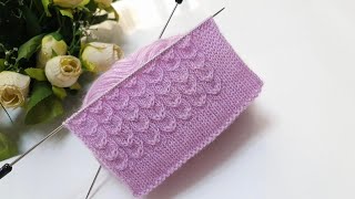 İki Şiş Kolay Örgü Modeli Yelek Hırka Bere Patik Modelleri