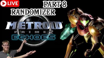 🔴 Metroid Prime 2 Randomizer! Part 8! Real Gamecube! 1440p!