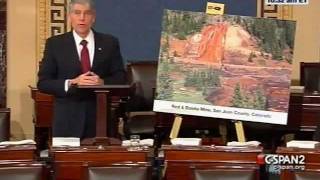 In Floor Speech, Senator Udall Highlights Abandoned Hardrock Mine Problem