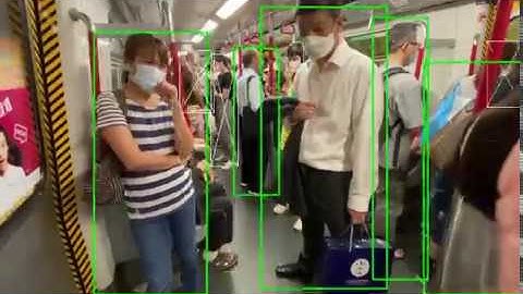 Compulsory face mask detection by WearMask android app tested through Hong Kong streets and metro