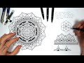 How to Draw a Beautiful Mandala | Step by Step Tutorial