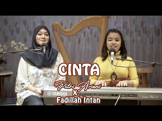 Cinta - Melly Goeslow [lirik] cover by Putri Ariani ft Fadilah Intan class=