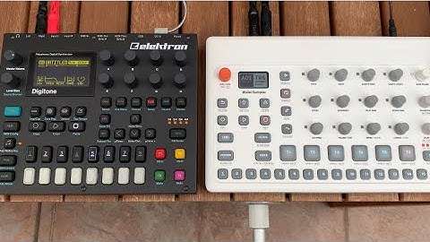 Digitone and model samples ambient nature soundscape