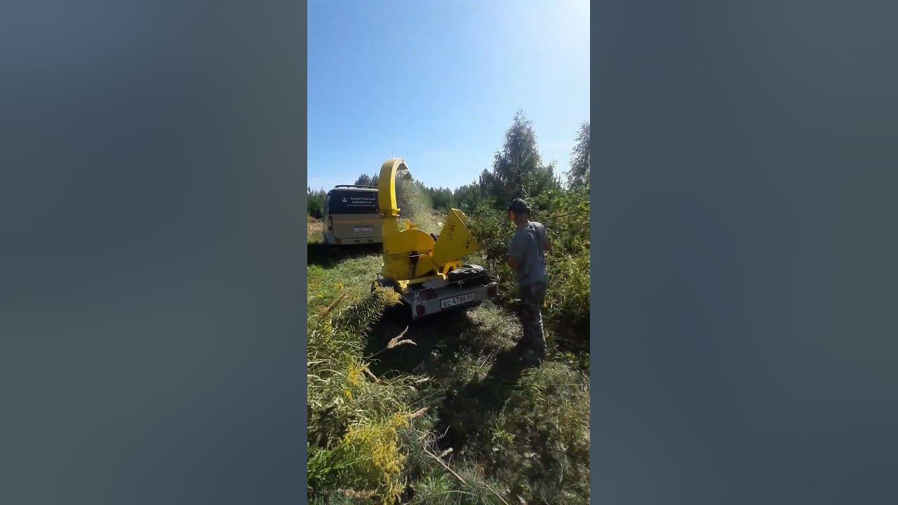 Дробление веток - YouTube
