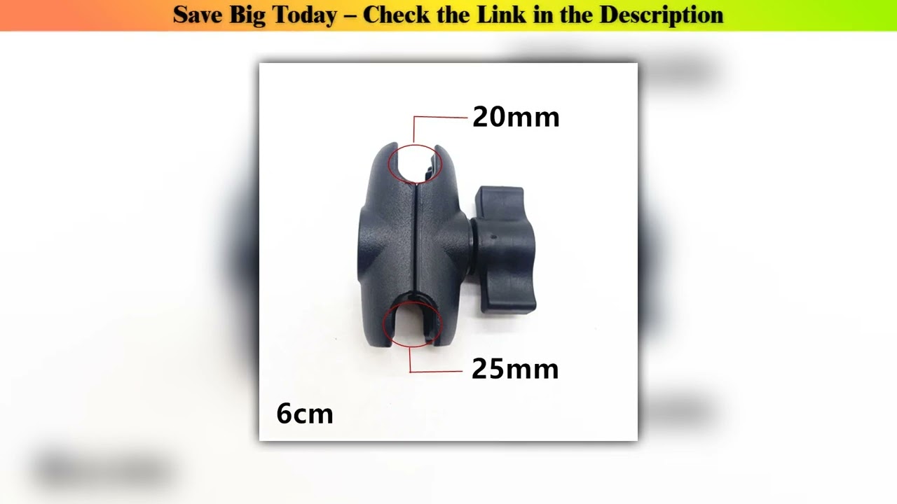 Aluminum Alloy Double — Hands-On (2025): Aluminum Alloy Double Socket Arm For RAM Mounts
