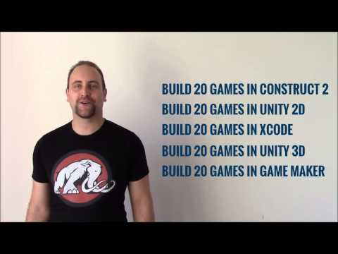 Learn Game Development by Building 100 Games. - KickStarter funded in less than an hour!