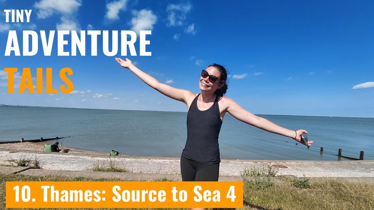 Sustainable Adventure Travel For Families:  The Thames Source to Sea Part 4  (Woolwich to Grain)