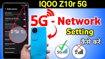 Iqoo Z10r 5g network settings , Iqoo Z10r me 5g network kaise laye ! Iqoo Z10r 5g