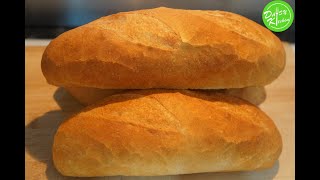 Vietnamese Baguette Recipe without bread improver & starter, hand kneading - 베트남 식 바게트 레시피 -  バゲット