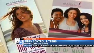 Teen Stress 101: New Birth Control Recommendations