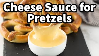 Quick & Creamy Pretzel Cheese Dip Quick & Creamy Pretzel Cheese Dip