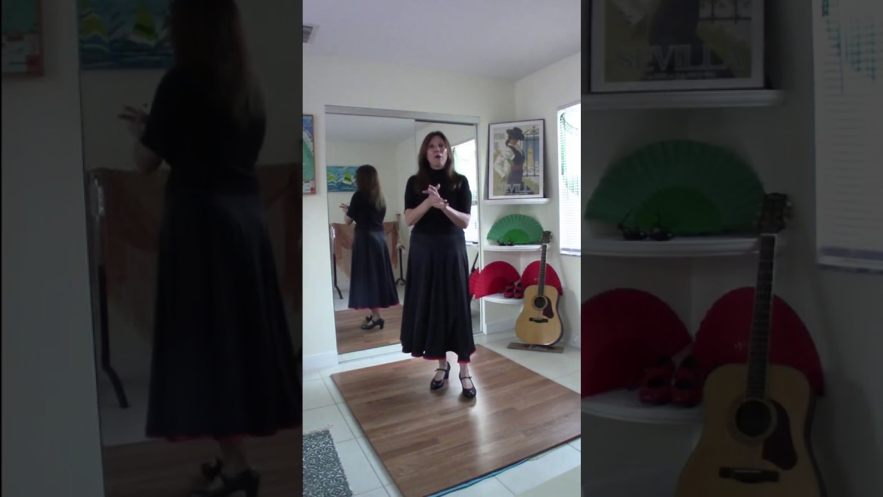 Learn flamenco hand-clapping 1: how to do palmas for fandangos and sevillanas with ternary rhythm.