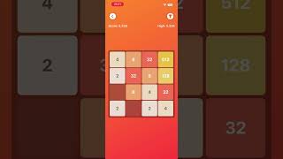 Playing 2048 in my MEGA Offline Games screenshot 5