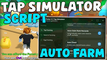 [🔥NEW] Roblox Tap Simulator Script Auto Tap & Auto Rebirth Pastebin 2025