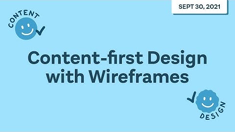 Webinar: Content-first Design with Wireframes - Balsamiq Wireframing Academy