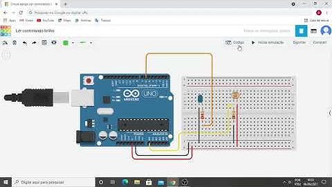 LDR (sensor de luminosidade) com Arduíno!