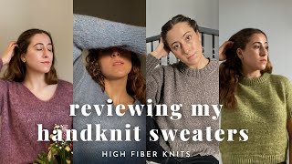 Reviewing every sweater I have ever knit / Knitting podcast, knitting pattern review, yarn review screenshot 2