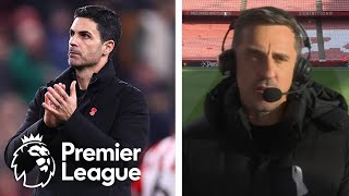 Gary Neville Mikel Arteta, Arsenal Have No Excuses Against Spurs Premier League Nbc Sports