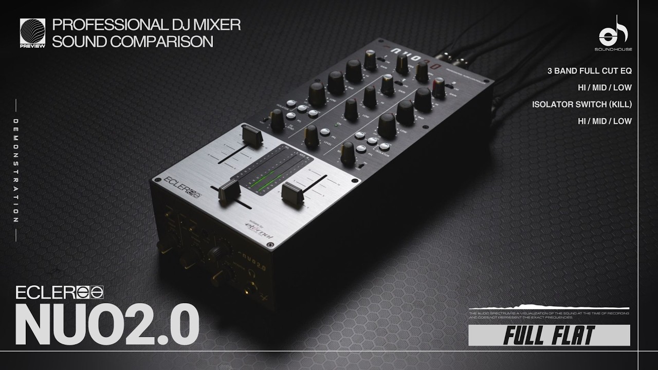 DJミキサー音質比較】ECLER / NUO2.0 - YouTube