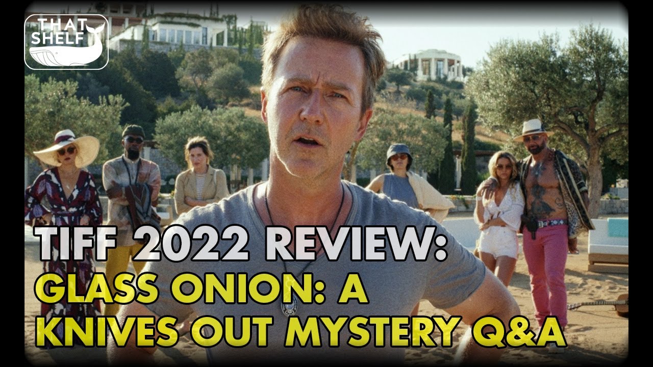 TIFF 2022 GLASS ONION A KNIVES OUT MYSTERY q&a YouTube